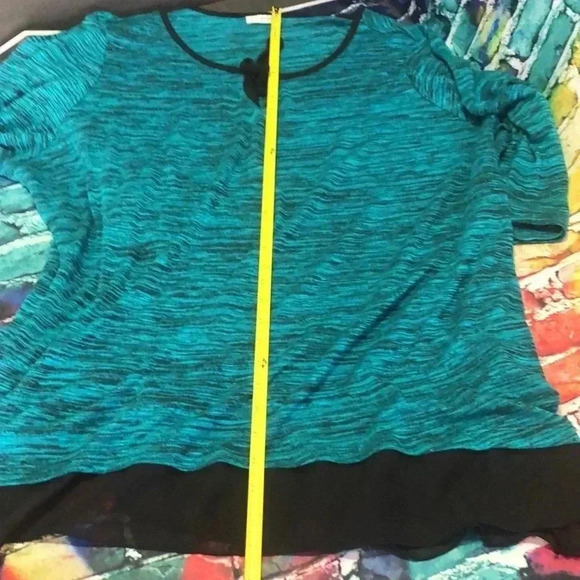 Catherines sweater style top light weight plus size 3X - Picture 11 of 12